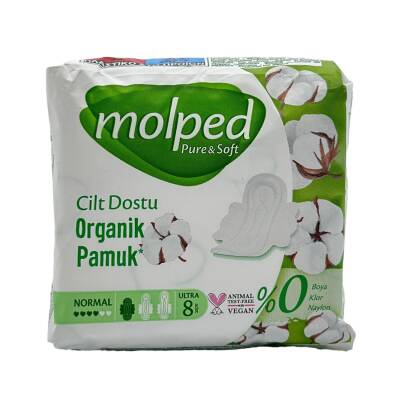 Molped Pure Soft normal 8 ədədli bez - MOLPED