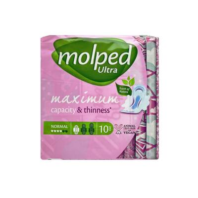 Molped Ultra Deo Floral normal 10 ədədli bez - MOLPED