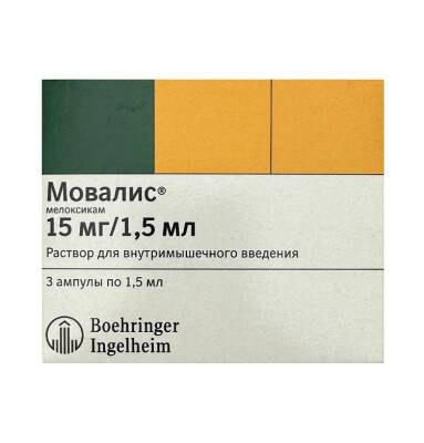 Movalis 15 mq 1,5 ml N3 ampul - 