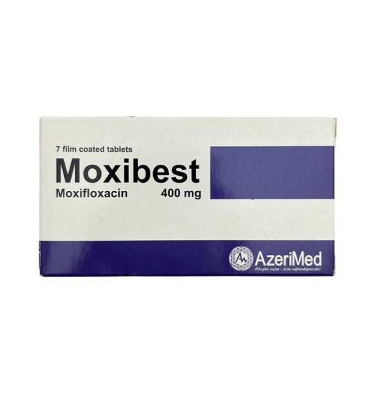 MOXIBEST 400MG N7 TB - 1