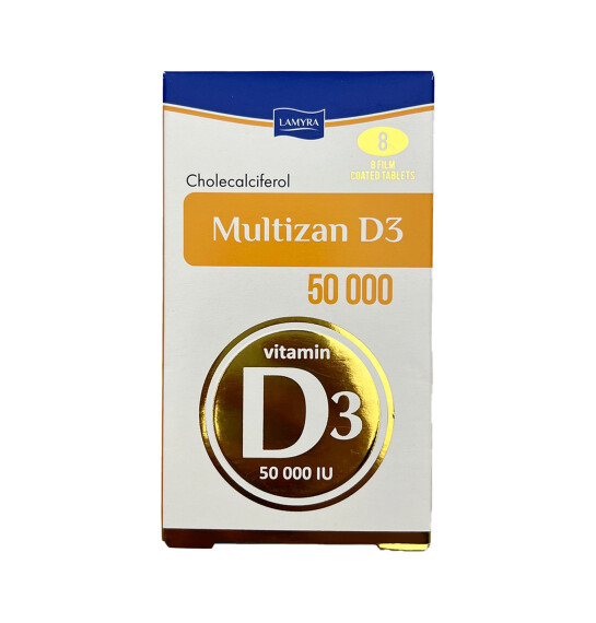 Multizan D3 50000 BV N8 tablet - 
