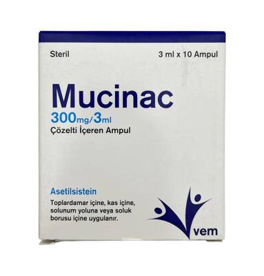 MUSINAC 300MG/3ML N10 AMP - 