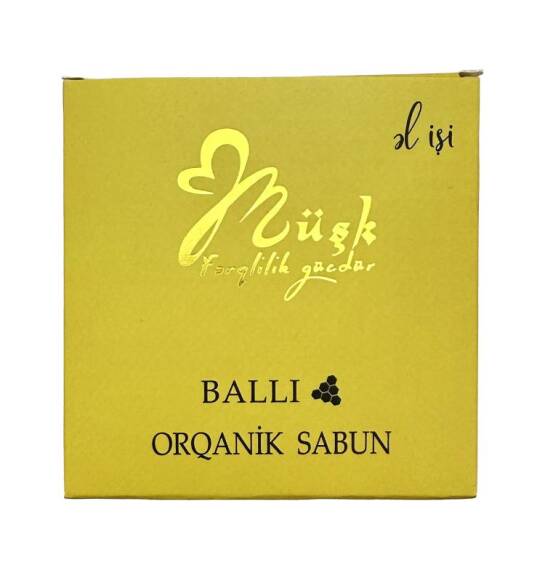 Müşk Ballı Orqanik sabun 105 qr - 1