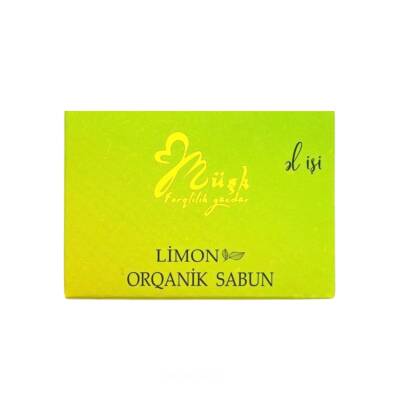 Müşk Limon Orqanik sabun 100 qr - 