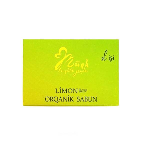 Müşk Limon Orqanik sabun 100 qr - 1