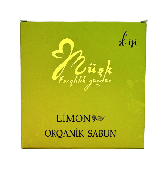 Müşk Limon Orqanik sabun 105 qr - 