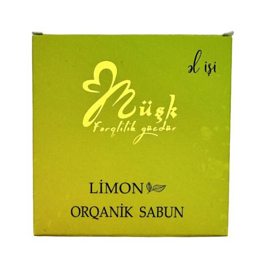 Müşk Limon Orqanik sabun 105 qr - 1