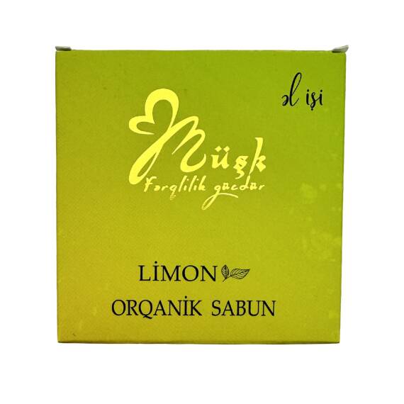 Müşk Limon Orqanik sabun 105 qr - 1