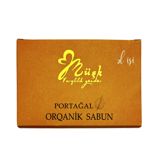 Müşk Portağal Orqanik sabun 100 qr - MUSK