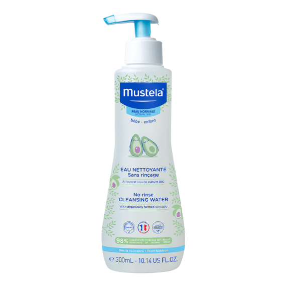 Mustela Cleansing Water normal dəri təmizləyici su 300 ml - 1