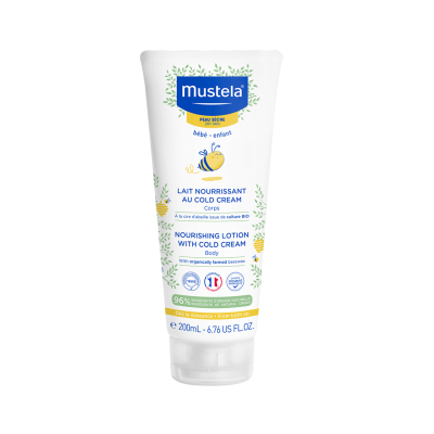 Mustela Cold Cream qidalandirici bədən losyonu 200 ml - MUSTELA