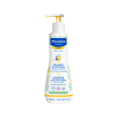 Mustela Cold Cream qidalandırıcı yuyucu gel 300 ml - MUSTELA