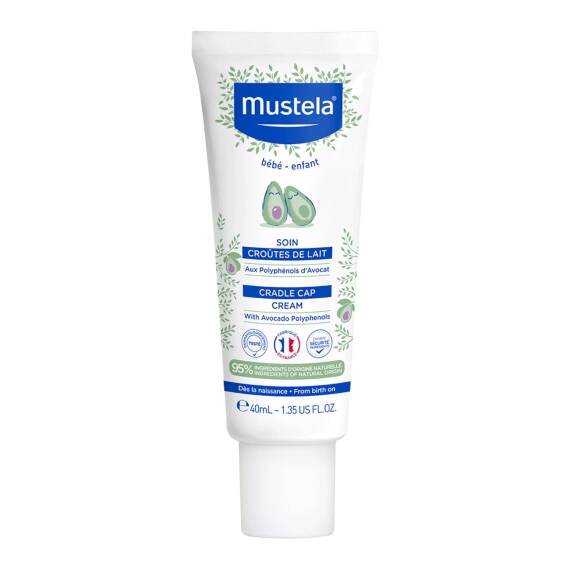 Mustela Cradle Cap kəpək əleyhinə krem 40 ml - 1