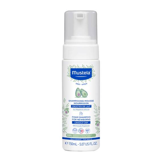 Mustela Foam Shapoo yeni doğulmuş körpələr üçün köpük şampun 150 ml - 1