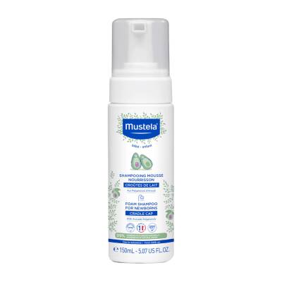 Mustela Foam Shapoo yeni doğulmuş körpələr üçün köpük şampun 150 ml - MUSTELA