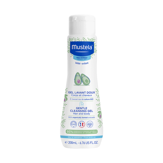 Mustela Gentle Cleansing Gel yuyucu gel 200 ml - 1