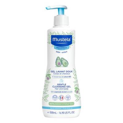 Mustela Yenidoğan şampunu Saç və bədən üçün 500 ml - MUSTELA