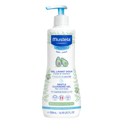 Mustela Yenidoğan şampunu Saç və bədən üçün 500 ml - MUSTELA