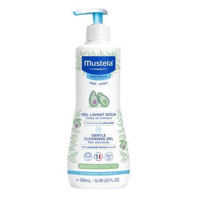 Mustela Yenidoğan şampunu Saç və bədən üçün 500 ml - MUSTELA
