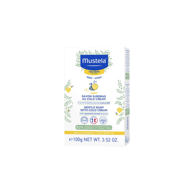Mustela Gentle Soap with Cold Cream sabun 100 qr - MUSTELA