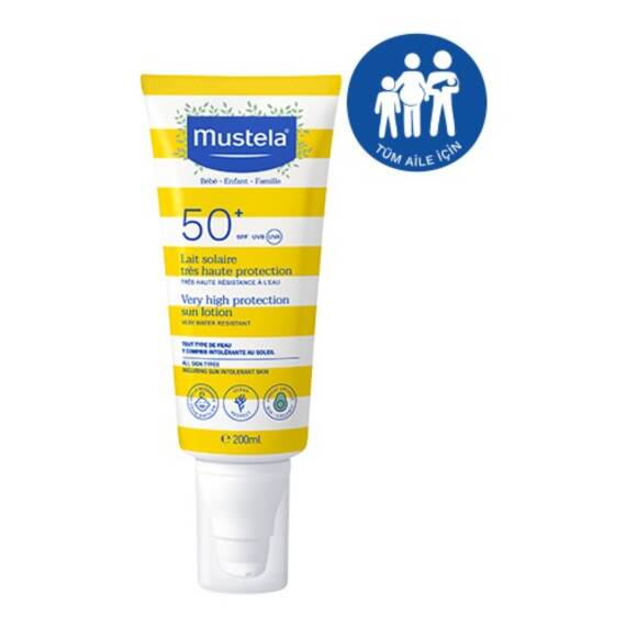 MUSTELA SPF50 HIGH PROTECTION SUN SPRAY SPF50+ 200ML 6751 - 1