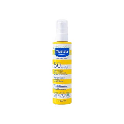 MUSTELA SPF50 HIGH PROTECTION SUN SPRAY SPF50+ 200ML 6751 - 