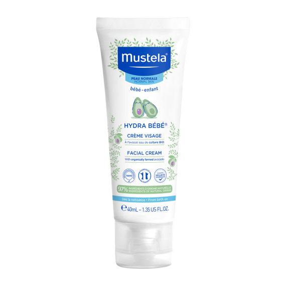 Mustela Hydra Bebe üz kremi 40 ml - 1