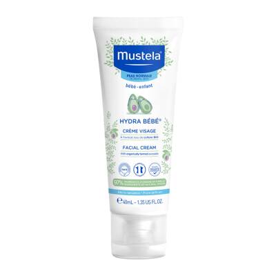 Mustela Hydra Bebe üz kremi 40 ml - MUSTELA