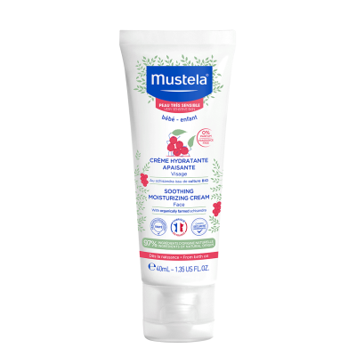 Mustela Sensitive Skin nəmləndirici üz kremi 40 ml - MUSTELA