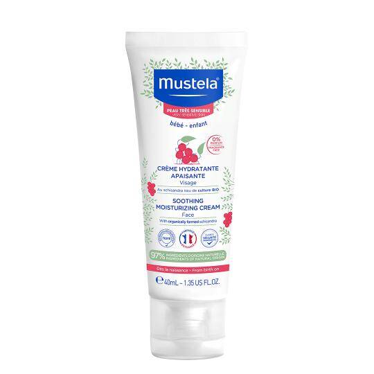 Mustela Sensitive Skin nəmləndirici üz kremi 40 ml - 1