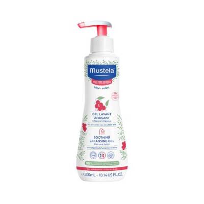 Mustela Sensitive Skin sakitləşdirici gel şampun 300 ml - MUSTELA