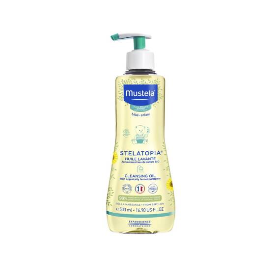 Mustela Stelatopiya yuyucu yağ 500 ml - 1