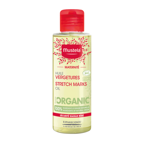Mustela Stretch Prevention çatlaq öncəsi yağ 105 ml - 1