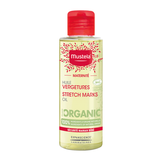 Mustela Stretch Prevention çatlaq öncəsi yağ 105 ml - 1