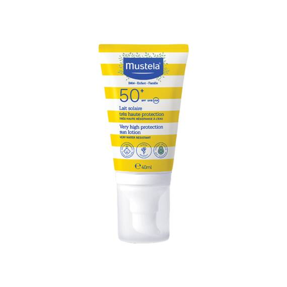 MUSTELA SPF50 VERY HIGH PROTECTION SUN LOTION 40 ML 6768 - 1