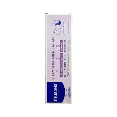 Mustela Vitamin Barrier Bişməcə Əleyhinə Krem, 100 ml - MUSTELA