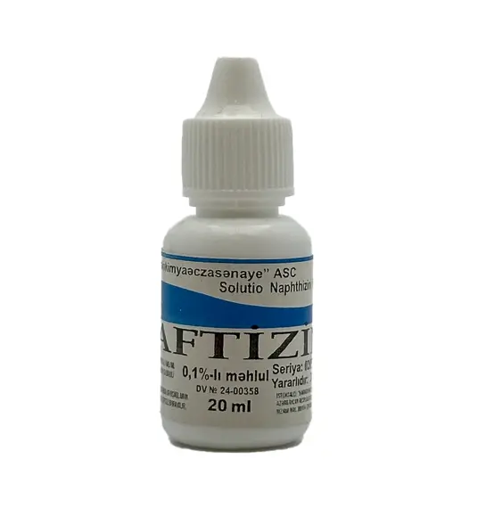 Naftizin 0,1 % 10 ml burun damlası - 1