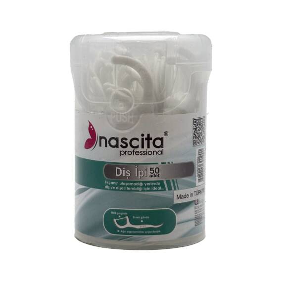 Nascita diş ipi 50 ədədli qutu - 1