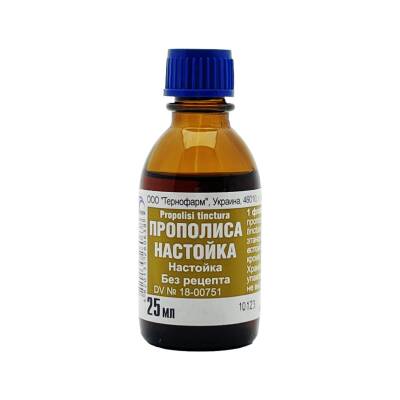 Nastoyka Propolis 100 mq 25 ml - 