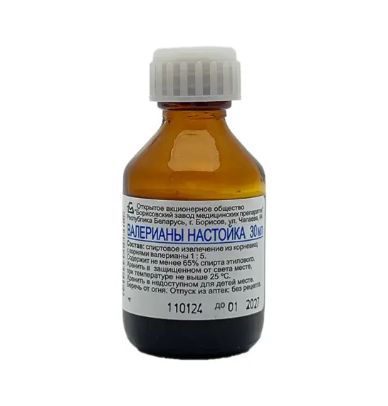 Nastoyka Valerian 200 mq 30 ml - 1
