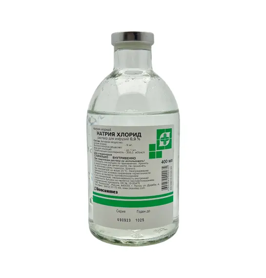 Natrium xlor 0.9 % 400 ml sistem - 1