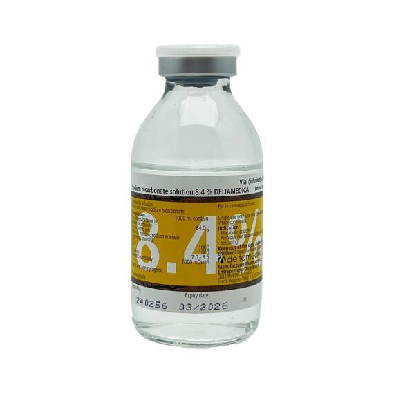 Natriya bikarbonat sodium 8,4 % 100 ml məhlul - 1