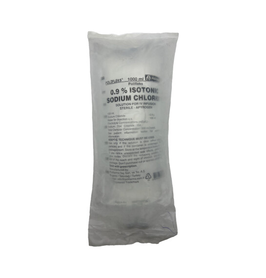Natriya xlorid 0,9% 1000 ml sistem (polifarma) - 