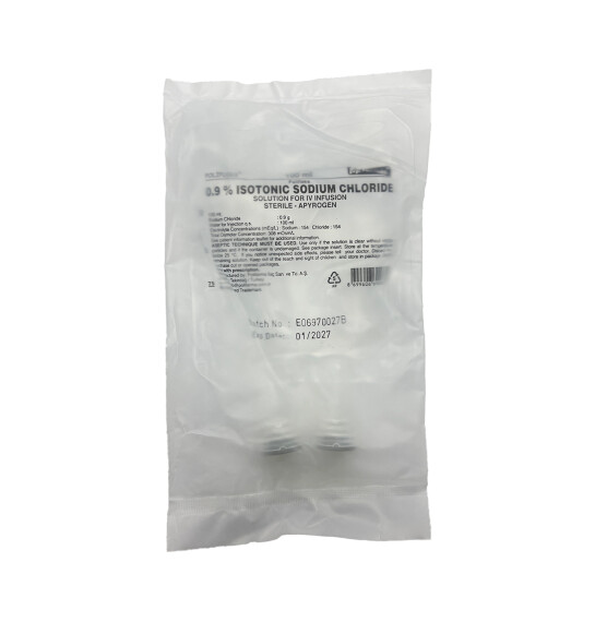 Natriya xlorid 0,9% 100 ml sistem (polifarma) - 