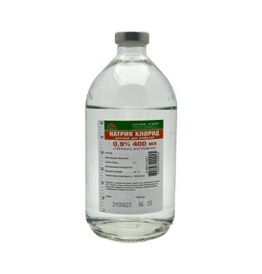 Natriya xlorid 0,9% 400 ml sistem (eskom) - 