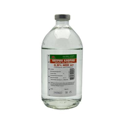 Natriya xlorid 0,9% 400 ml sistem (eskom) - 