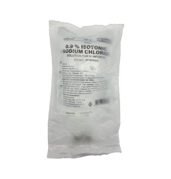 Natriya Xlorid 0,9% 500 ml sistem(polifarma) - 