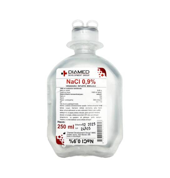 Natriya Xlorid 250 ml sistem Diamed - 1