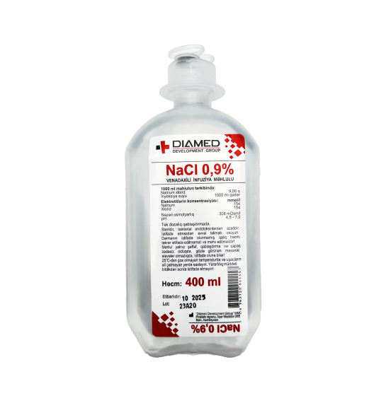 Natriya Xlorid 400 ml sistem Diamed - 1