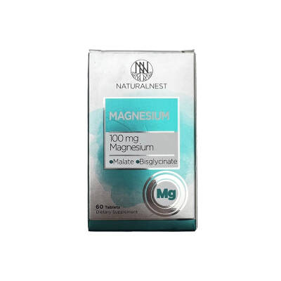 NATURALNEST MAGNEZYUM 100MG N60 TAB - 